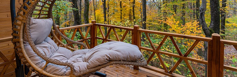Peyzaj için gerekli olan ahşap elemanları